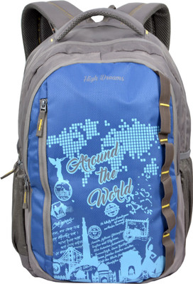 

High Dreams HDRBP010 21 L Backpack(Blue)