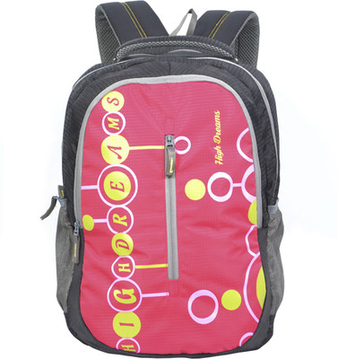 

High Dreams RBP001 21 L Backpack(Red)