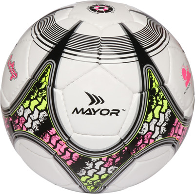 

Mayor Santiago Football - Size: (Pack of 1, White, Green, Pink