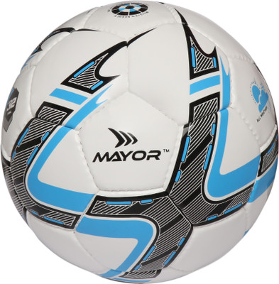 

Mayor Estadio Football - Size: (Pack of 1, White, Blue, Black