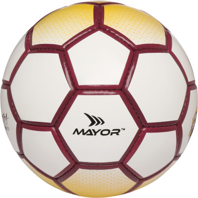 

Mayor Ultra Maxx Football - Size: (Pack of 1, White, Yellow