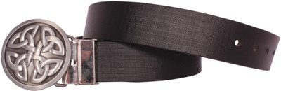 

Sri Men Casual Black Genuine Leather Belt