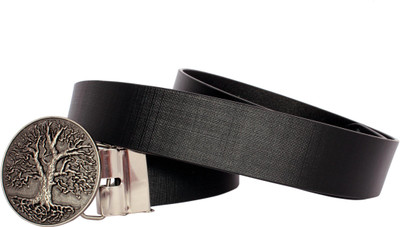 

Sri Men Casual Black Genuine Leather Belt