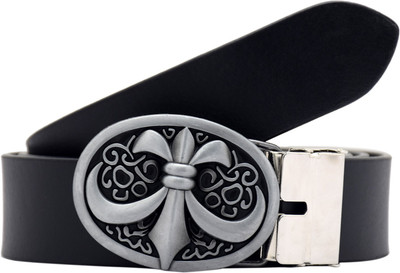 

Sri Men Party Black Genuine Leather Belt