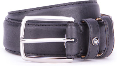 

Louis Philippe Men Black Genuine Leather Belt, Brown/black