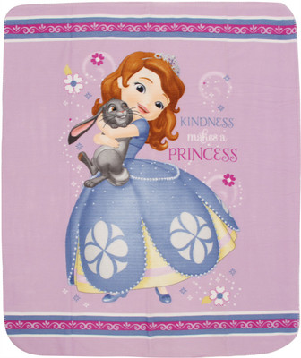 

Sofia The First Printed  Blanket(Microfiber, Pink