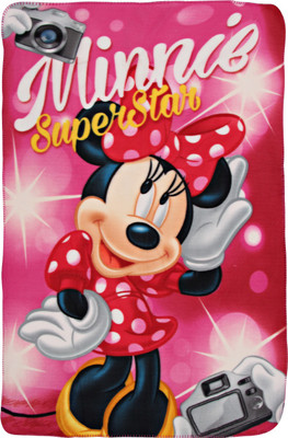 

Minnie Printed  Blanket(Microfiber, Pink