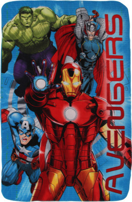 

Avengers Printed  Blanket(Microfiber, Multicolor
