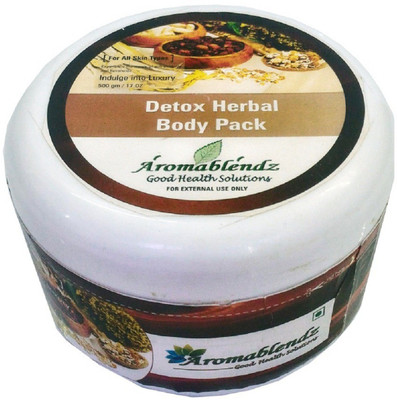 

Aromablendz Detox herbal Body pack - Brown 500gms(500 g)
