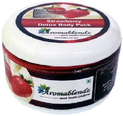 

Aromablendz Strawberry Detox Body pack - Pink 150gms(150 g)