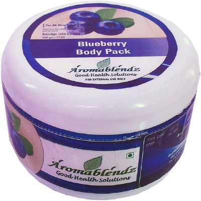 Aromablendz Blueberry Body Pack 500gms(500 g)