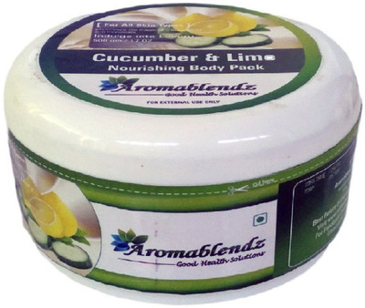 Aromablendz Cucumber & Lime Body Pack 150gms(150 g)