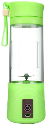 

VibeX ™ Mini USB Electric Juicer , Portable 380ml Blender Drink Bottle 380 ml Shaker(Pack of 1, Green)