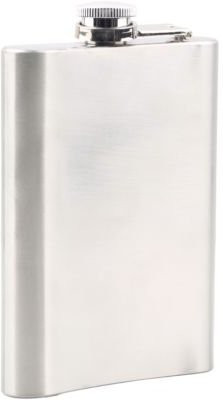 

VibeX ™ Liquor Hip Pocket Flask for Alcohol Whiskey 6oz Stainless Steel Stainless Steel Hip Flask(180 ml)