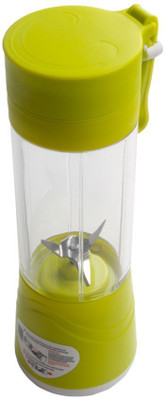 

VibeX ™ Premium Electri Juice Blender, Portable USB Rechargeable 380 ml Shaker(Pack of 1, Green)