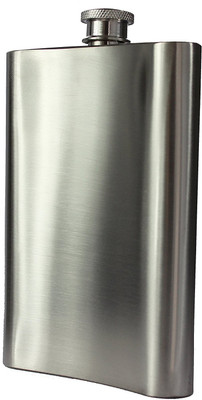 

VibeX ™ Stainless Steel Hip Flask Liquor Whisky Alcohol Cap Funnel Drinkware for Drinker Hip Flask(240 ml)