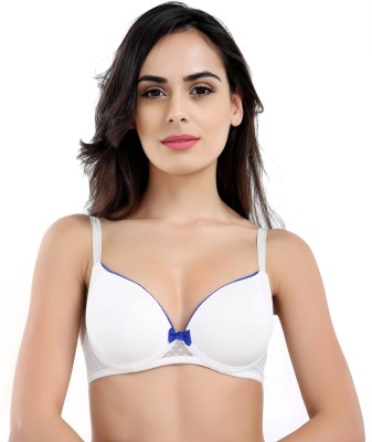 Candour London by Candour London Women T-Shirt Heavily Padded Bra(White)