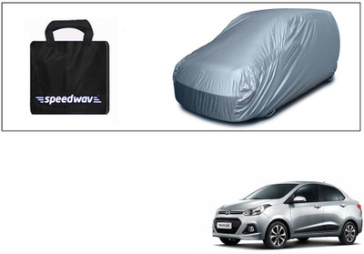 Accedre Car Cover For Hyundai Xcent (Without Mirror Pockets)(Silver, For 2014, 2015 Models)