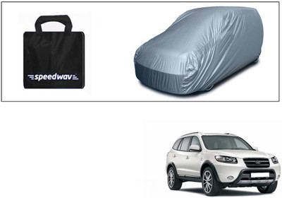 Accedre Car Cover For Hyundai SantaFe (Without Mirror Pockets)(Silver, For 2010, 2011, 2012, 2013 Models)