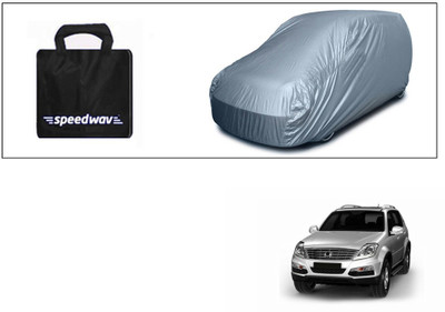 Accedre Car Cover For Mahindra Rexton (Without Mirror Pockets)(Silver, For 2012, 2013, 2014, 2015 Models)