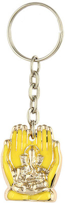 

Crazytowear Hand Ganesha Key Chain(Yellow)