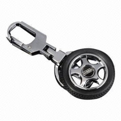 

Crazytowear Nisaan Alloy Logo Locking Key Chain(Black)