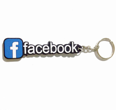 

Crazytowear Facebook Logo Key Chain(Blue)