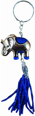 

Crazytowear Elephant Key Chain(Blue)