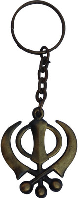 

Crazytowear Khanda Key Chain(Multicolor)