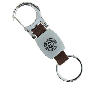 

Techpro Royal Brown Logo Locking Key Chain(Multicolor)