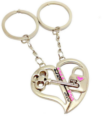 

Crazytowear Love Lock Key Chain(Silver)
