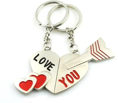 

Crazytowear Love u Key Chain(Silver)