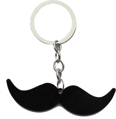 

Crazytowear Bajirao Mastani mustache Macho Key Chain(Black)