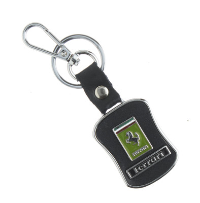 

Techpro Leatherite Ferrari Logo Locking Key Chain(Multicolor)