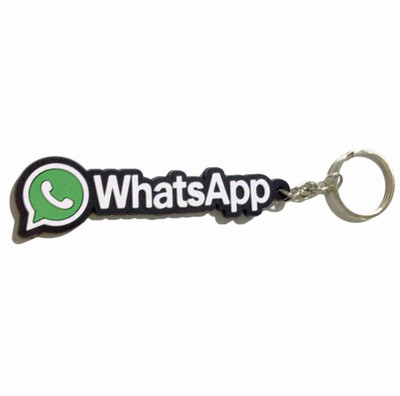 

Crazytowear Whatsaap Logo Key Chain(Green)