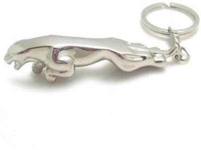 

Crazytowear Jagaur car logo Key Chain(Silver)