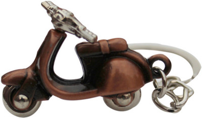 

Crazytowear Metalic Scooter Key Chain(Multicolor)