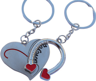 

Crazytowear I love You Heart Key Chain(Multicolor)