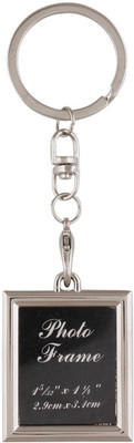 

Crazytowear Rectangle Photoframe Key Chain(Silver)