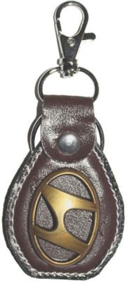 

Crazytowear Hyundai Locking Key Chain(Brown)