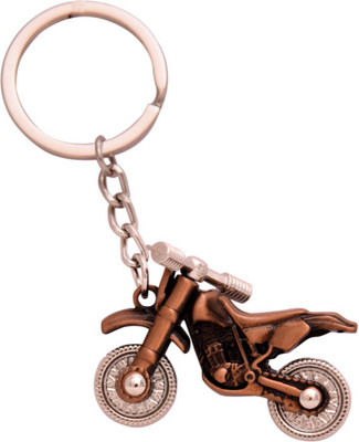 

Crazytowear Metal Stylist Bike Key Chain(Multicolor)