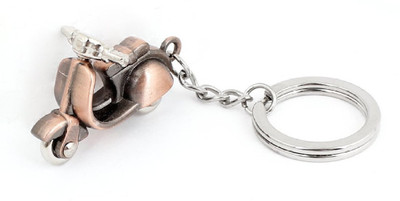 

Crazytowear Scooter Metalic Key Chain(Brown)