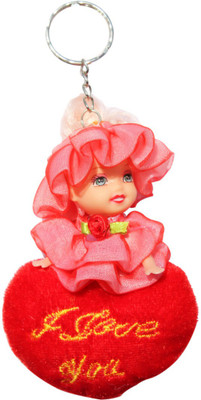 

Crazytowear Wollen Doll Key Chain(Red)