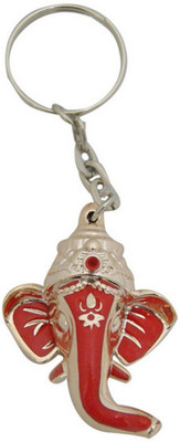

Crazytowear Ganesha Key Chain(Maroon)