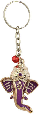 

Crazytowear Ganpati Key Chain(Purple)