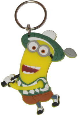 

Crazytowear Plyaing Golf Key Chain(Multicolor)