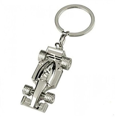

Crazytowear ferrari racing car logo Key Chain(Silver)