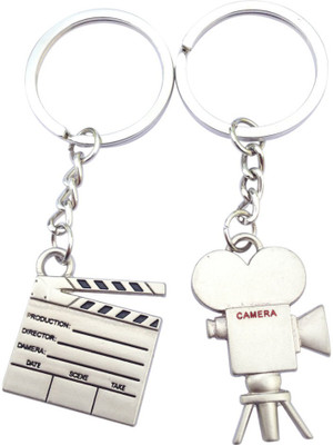

Crazytowear Camera Action Couple Key Chain(Multicolor)