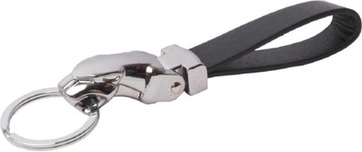 

Crazytowear Jagaur leather Buckle Key Chain(Black)