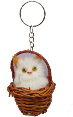 

Crazytowear Meow Catty Key Chain(Brown)
